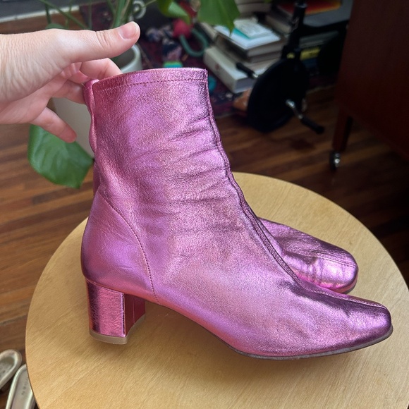 BY FAR METALLIC BOOTS - Picture 2 of 5
